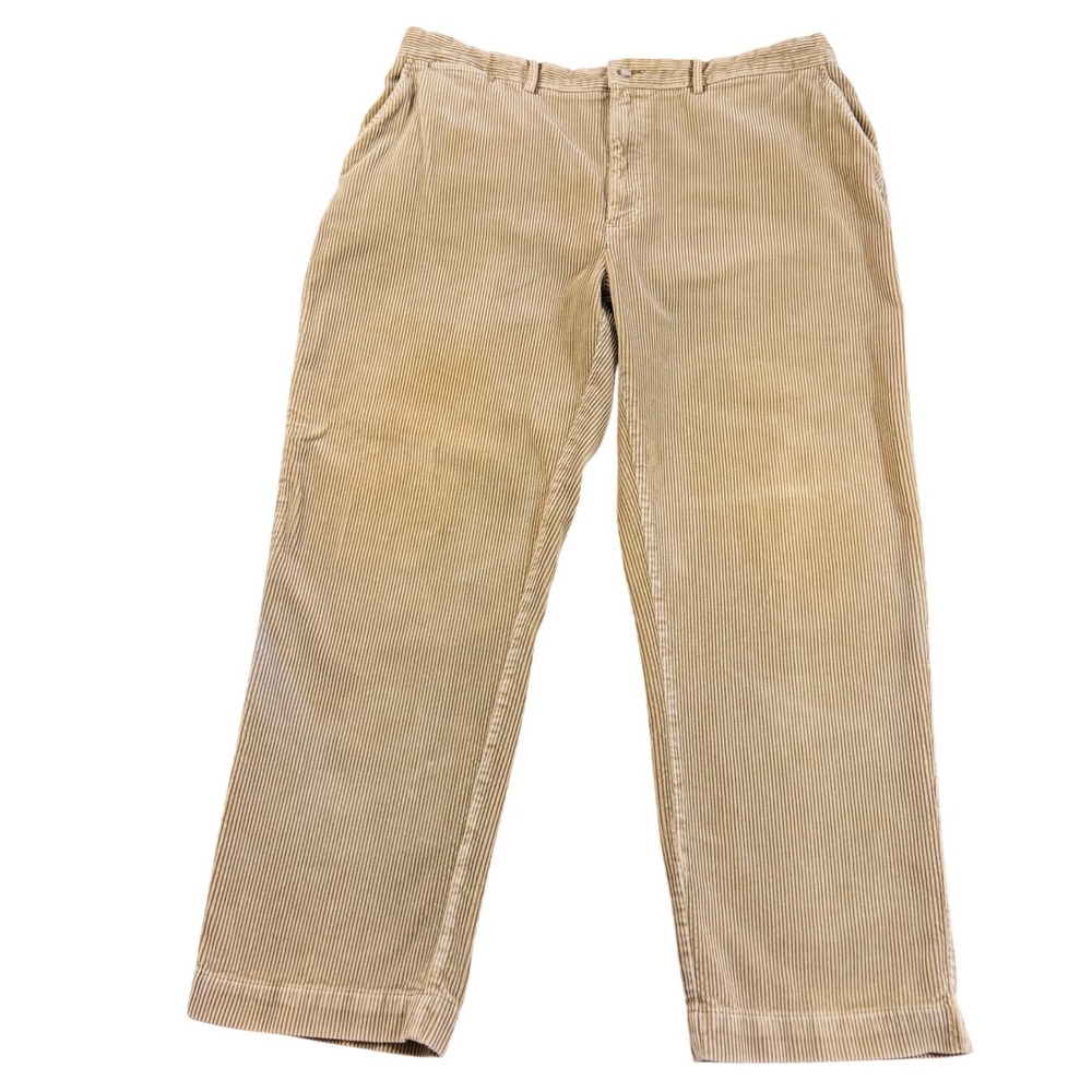 Vintage Polo By Ralph Lauren Men's Corduroy Pants Sz 40/30‎ Tan Rn # 41381 - Picture 2 of 8
